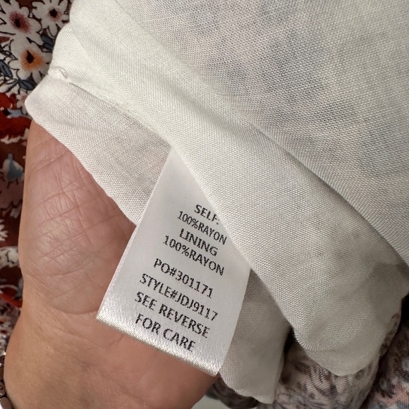 Promesa Wrap Floral Mini Dress Size M - Picture 8 of 12